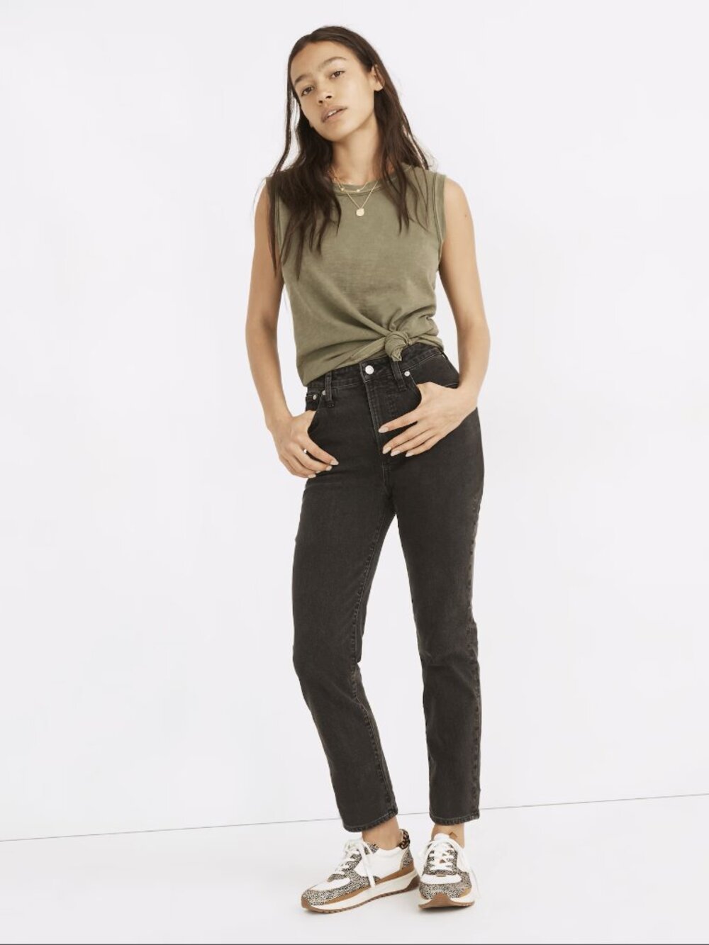Madewell Curvy Perfect Vintage Jean in Lunar Wash